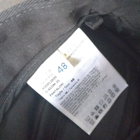 MONCLER Red Stripe Dress Pants - Picture 7 of 7